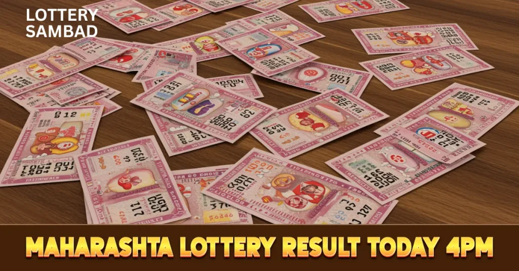 maharashtra lottery result today 4pm