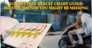 Sun lottery result chart guide hidden trends you might be missing - Lottery tickets clipped on street display board